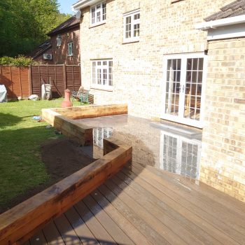 Decking and patio in Braintree